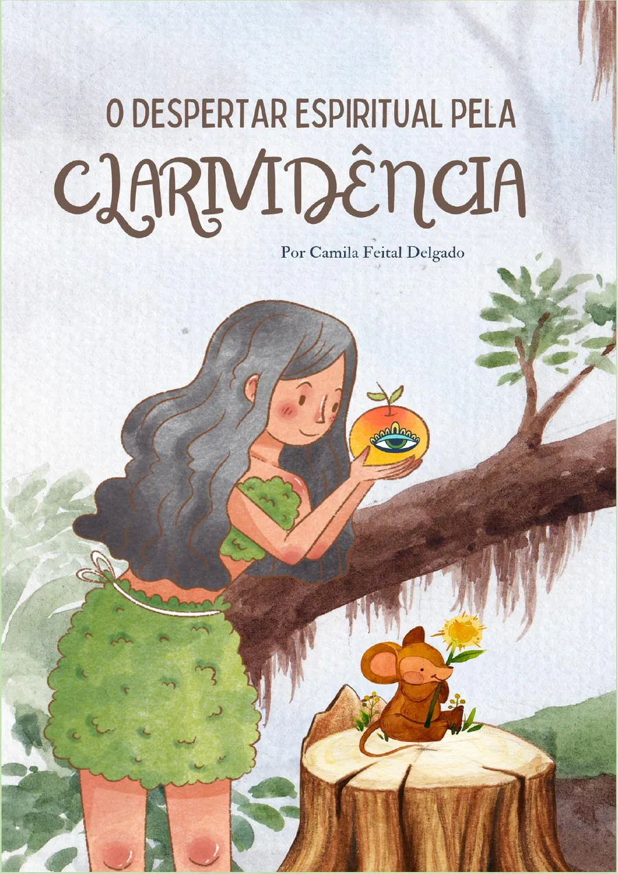 E-book O Despertar Espiritual pela Clarividência, escrito por Camila Feital Delgado