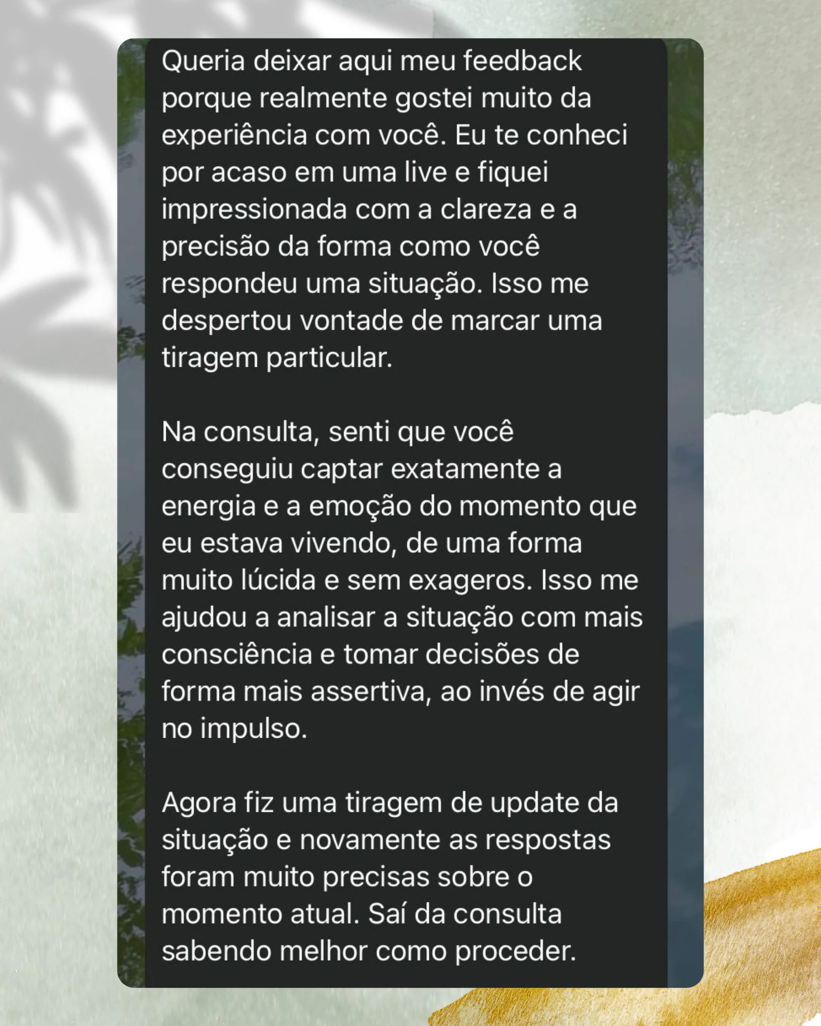 Depoimento 5 (parte 1)